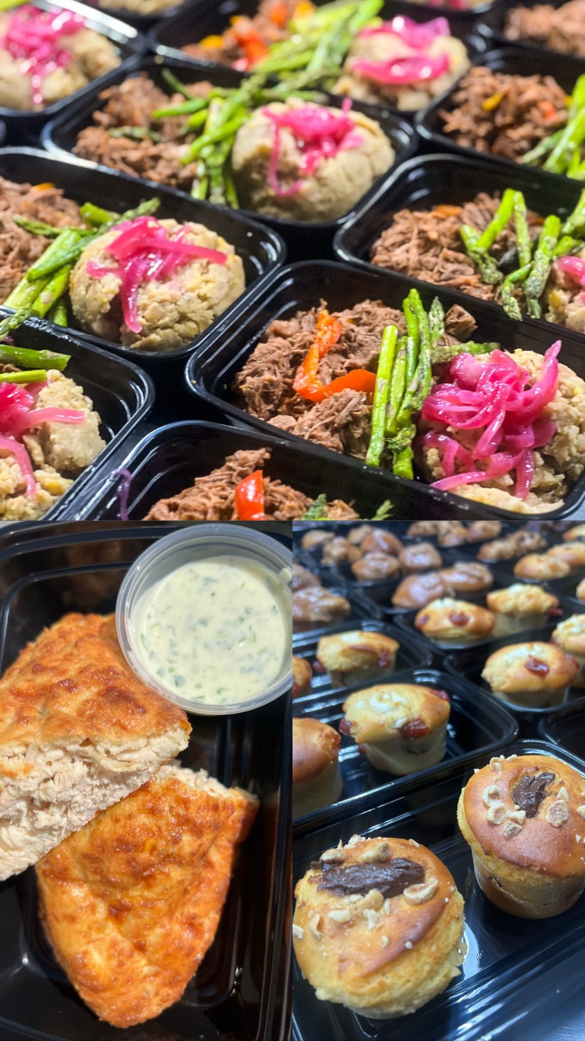 5,7,10 or 15 meals (no seafood) + 4 protein muffins (different flavors) + 2 keto empanadas