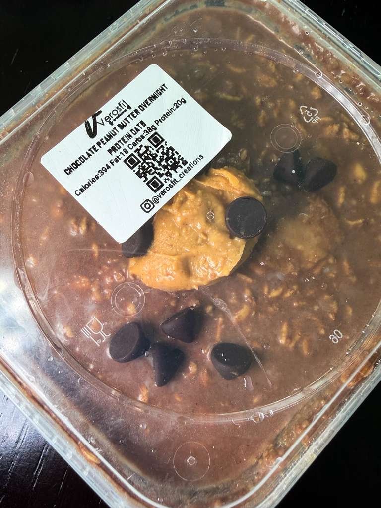 Chocolate Peanut Butter Overnight Protein Oats 9oz - subs